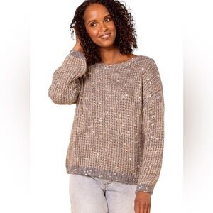 𝅺PINK Martini The Rachel Sweater- Beige
